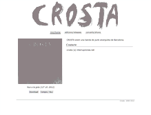 Tablet Screenshot of crosta.interrupciones.net